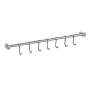 2PCS 304 Stainless Steel Bathroom Towel Hook Wall Mounted Clothes Kitchen Hanger V528-BATHROOM-HOOK-400MM-7HOOK-495158