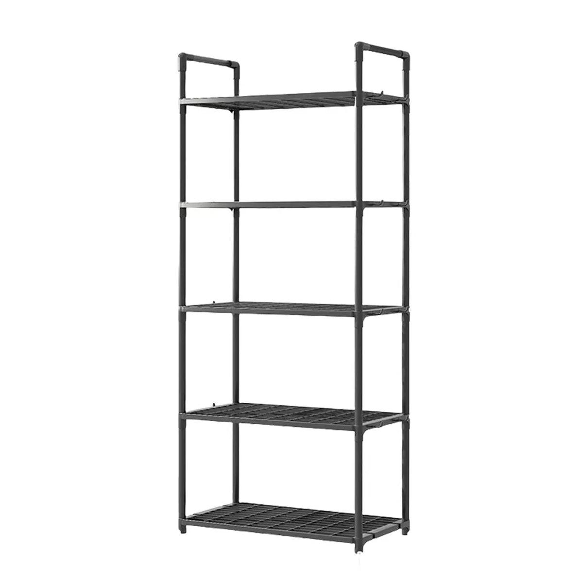 5Tiers Pot Storage Rack Pan Stand Saucepan Holder Cookware Organizer for Kitchen - White V528-BATHROOM-SHELF-5-WHITE-171714