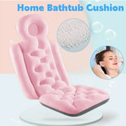 Non-Slip Bath Mat with Cushion Support Universal Bathroom Mat V528-BATHTUB-CUSHIONS-PINK-771197
