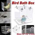 Bird Bathing Box Basin for Birds Outdoor Bathing Pool Bird Shower Basin for Pets V528-BATHTUB-S-693001