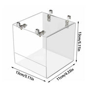 Bird Bathing Box Basin for Birds Outdoor Bathing Pool Bird Shower Basin for Pets V528-BATHTUB-S-693001