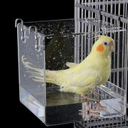 Bird Bathing Box Basin for Birds Outdoor Bathing Pool Bird Shower Basin for Pets V528-BATHTUB-S-693001