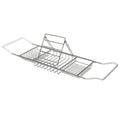 Bathtub Rack Bathroom Storage Shelf Telescopic Adjustable Organiser Tray Home - Silver V528-BATHTUB-TRAY-SILVER-172923