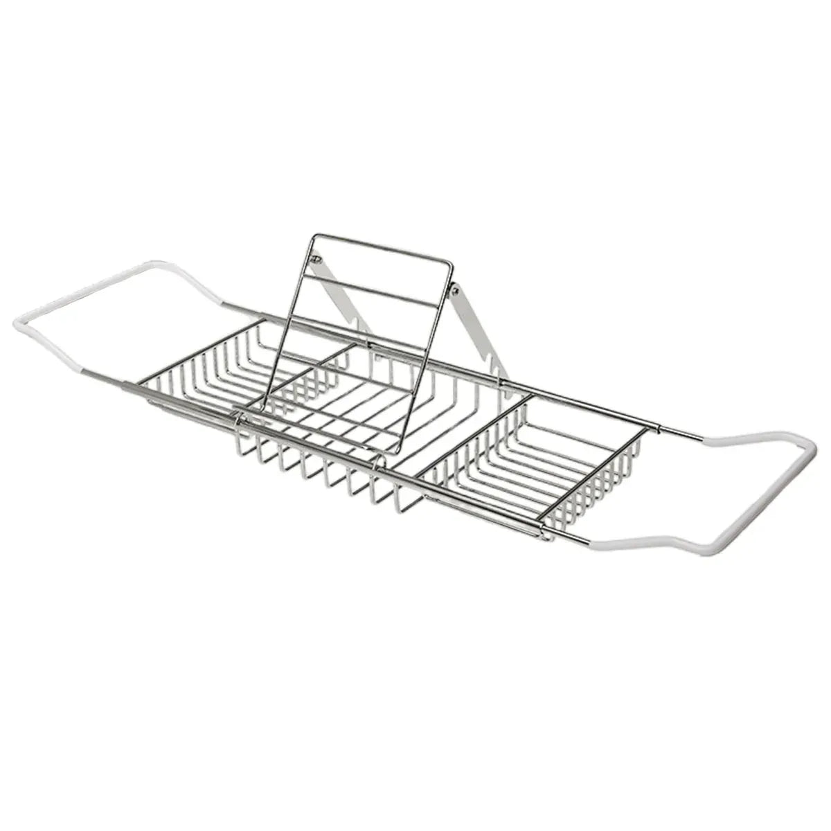 Bathtub Rack Bathroom Storage Shelf Telescopic Adjustable Organiser Tray Home - Silver V528-BATHTUB-TRAY-SILVER-172923