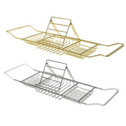 Bathtub Rack Bathroom Storage Shelf Telescopic Adjustable Organiser Tray Home - Silver V528-BATHTUB-TRAY-SILVER-172923