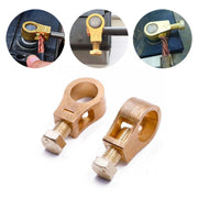 2 Pairs Cable Clamp Battery Clips Car Positive Negative Pure Copper Terminals V528-BATTERY-CLAMP-2PAIRS-560251