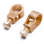 2 Pairs Cable Clamp Battery Clips Car Positive Negative Pure Copper Terminals V528-BATTERY-CLAMP-2PAIRS-560251