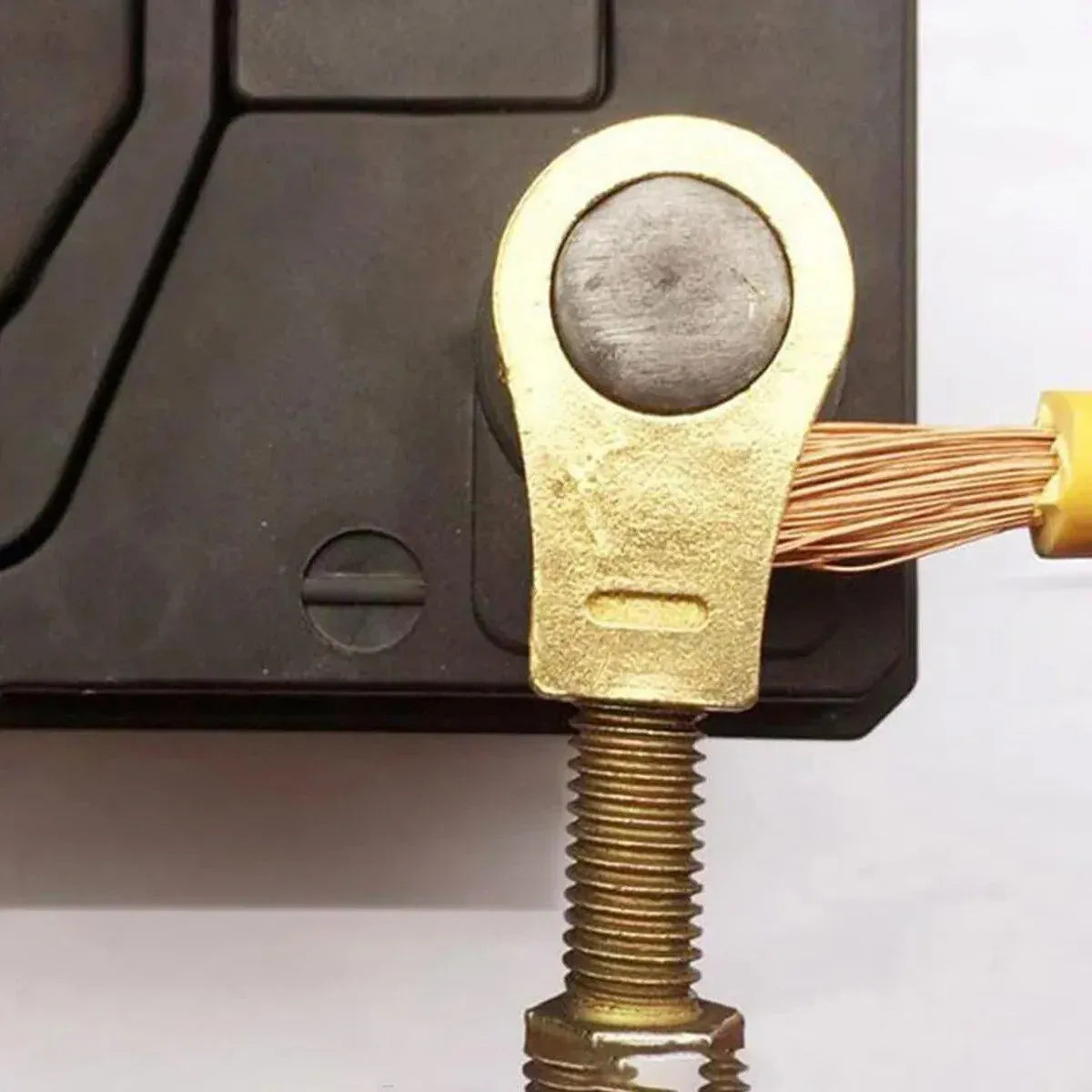 2 Pairs Cable Clamp Battery Clips Car Positive Negative Pure Copper Terminals V528-BATTERY-CLAMP-2PAIRS-560251