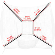 Baseball Hitting Net Practice Target Throwing Batting Training Net For Outdoor V528-BATTING-NET-455512