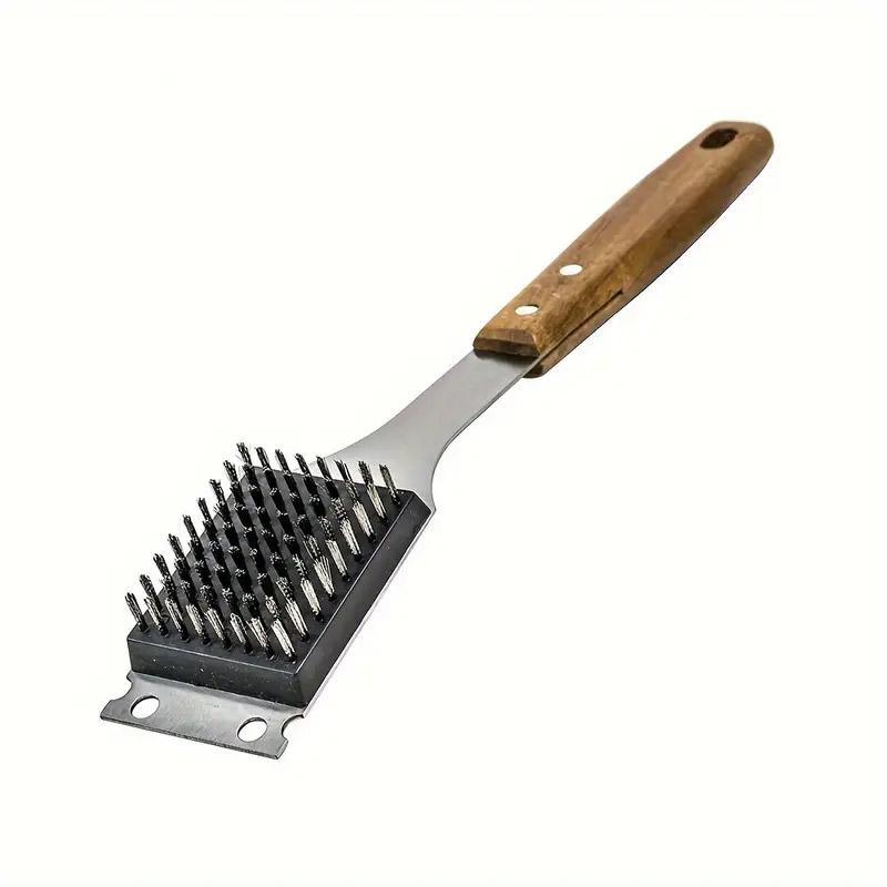 BBQ Grill Cleaning Brush Heavy Duty Wire Scraper for Outdoor Grill Maintenance V528-BBQ-391761