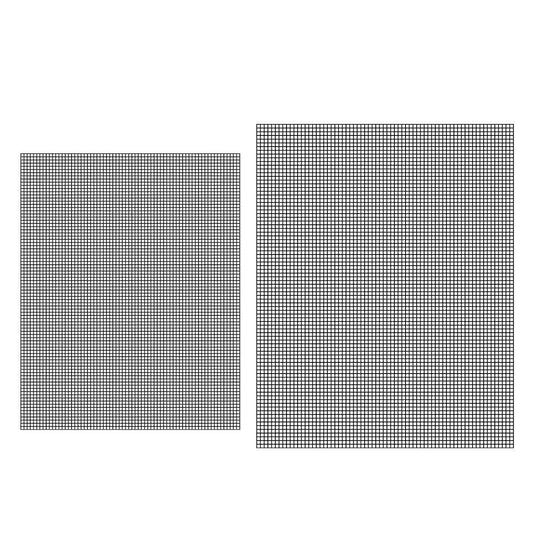 3/6/10PCS Non-Stick BBQ Grill Mat Mesh Liner Cooking Barbecue Sheet Baking Pad - 40X30cm-3PCS V528-BBQ-MAT-3PCS-40-30-855313
