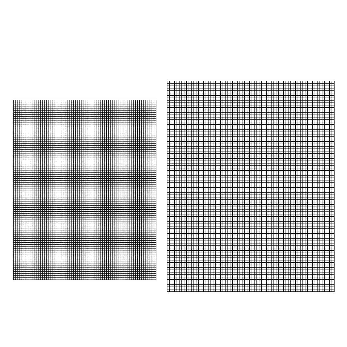 3/6/10PCS Non-Stick BBQ Grill Mat Mesh Liner Cooking Barbecue Sheet Baking Pad - 42X36cm-6PCS V528-BBQ-MAT-6PCS-42-36-279357
