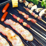 3/6/10PCS Non-Stick BBQ Grill Mat Mesh Liner Cooking Barbecue Sheet Baking Pad - 42X36cm-6PCS V528-BBQ-MAT-6PCS-42-36-279357