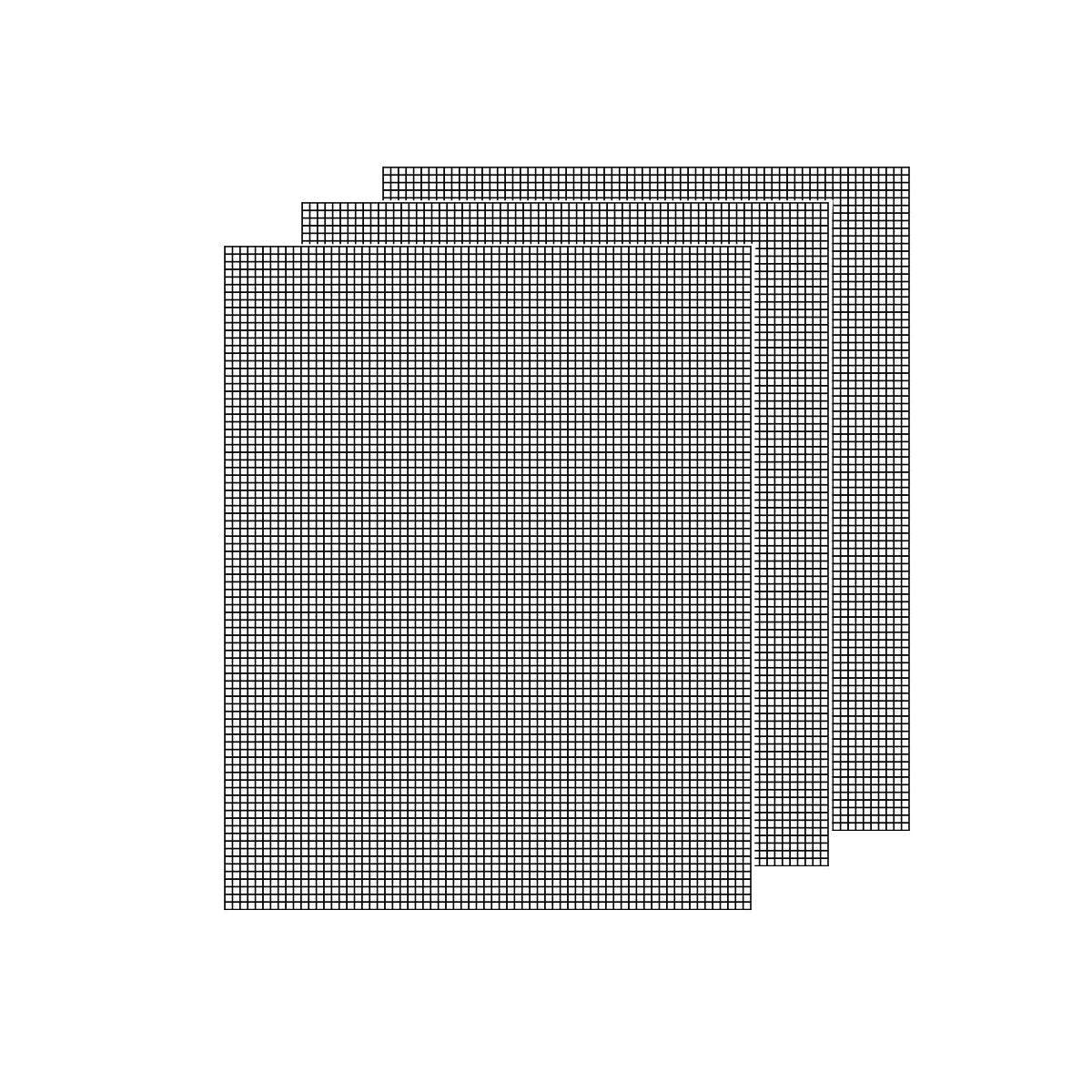 3/6/10PCS Non-Stick BBQ Grill Mat Mesh Liner Cooking Barbecue Sheet Baking Pad - 42X36cm-6PCS V528-BBQ-MAT-6PCS-42-36-279357