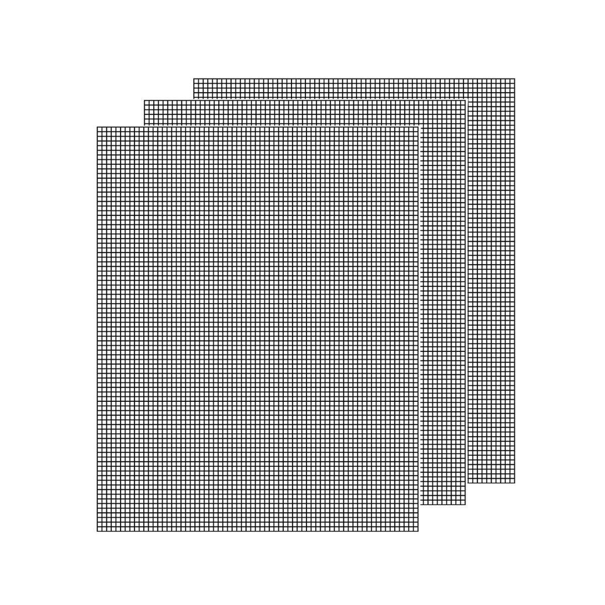 3/6/10PCS Non-Stick BBQ Grill Mat Mesh Liner Cooking Barbecue Sheet Baking Pad - 42X36cm-6PCS V528-BBQ-MAT-6PCS-42-36-279357