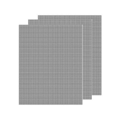 3/6/10PCS Non-Stick BBQ Grill Mat Mesh Liner Cooking Barbecue Sheet Baking Pad - 42X36cm-6PCS V528-BBQ-MAT-6PCS-42-36-279357