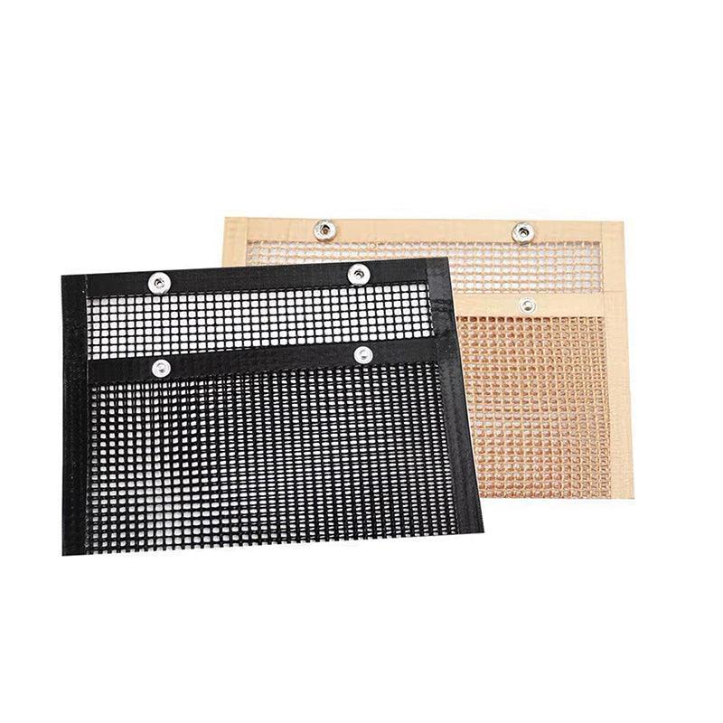 BBQ Mesh Grill Bag 27x22cm Non Stick Reusable Barbecue Grilling Basket Net - Copper V528-BBQ-NETBAGCOPPER27-22CM-LARGE