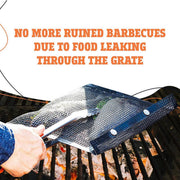 BBQ Mesh Grill Bag 27x22cm Non Stick Reusable Barbecue Grilling Basket Net - Copper V528-BBQ-NETBAGCOPPER27-22CM-LARGE