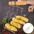 Folding Handle Corn Grill Clip Anti Scald Barbecue Tool for Home Outdoor Cooking V528-BBQ-TONGS-591156