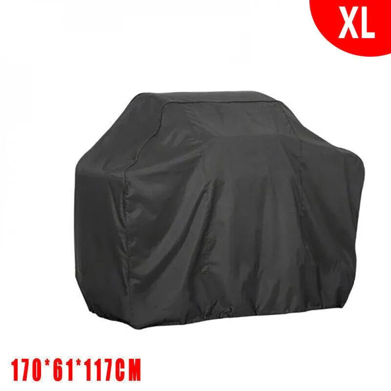 Waterproof Bbq Cover Heavy Duty Rain Gas Barbeque Smoker Grill Protector L/XL/XXL - L V528-BBQCOVER-L-221594