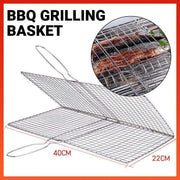 Bbq Fish Grilling Basket Grill Camping Net Meat Vegetable Cooking Kitchen Tool V528-BBQFISHGRILLINGBASKET-623879