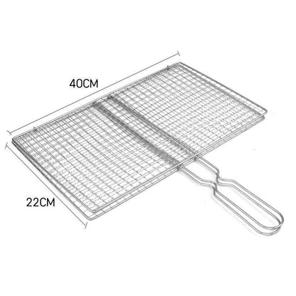 Bbq Fish Grilling Basket Grill Camping Net Meat Vegetable Cooking Kitchen Tool V528-BBQFISHGRILLINGBASKET-623879