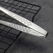 24/28Cm Stainless Steel Kitchen Grill Straight Tweezers Bbq Food Tongs Tools - 24CM V528-BBQFOODTONGS-24CM-815613