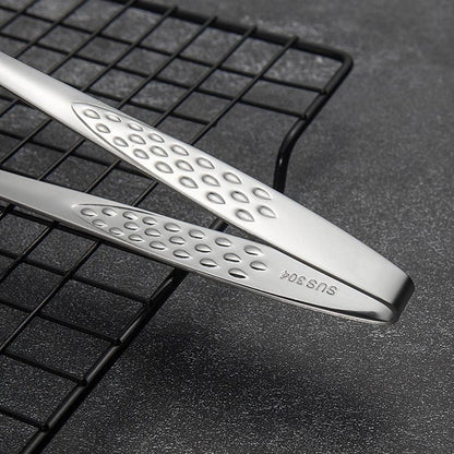 24/28Cm Stainless Steel Kitchen Grill Straight Tweezers Bbq Food Tongs Tools - 24CM V528-BBQFOODTONGS-24CM-815613