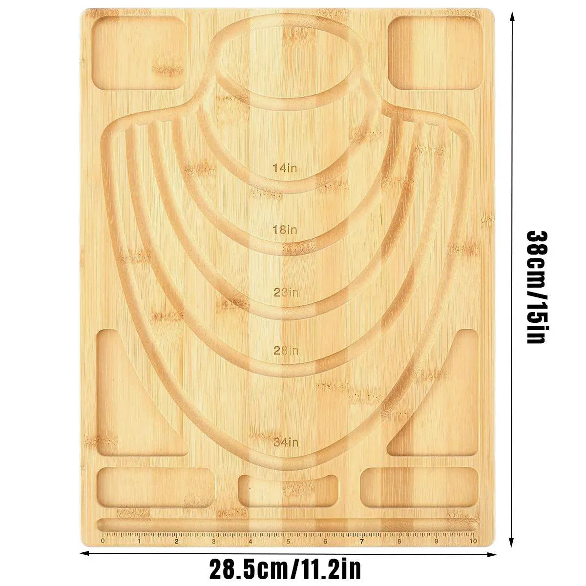 Wooden Beading Board DIY Bracelet Anklet String Design Bead Decoration Plate V528-BEAD-BOARD-830504