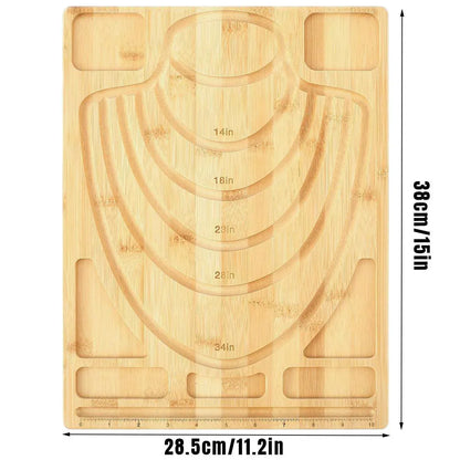 Wooden Beading Board DIY Bracelet Anklet String Design Bead Decoration Plate V528-BEAD-BOARD-830504