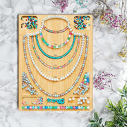 Wooden Beading Board DIY Bracelet Anklet String Design Bead Decoration Plate V528-BEAD-BOARD-830504