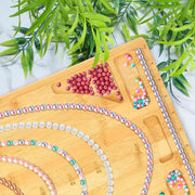 Wooden Beading Board DIY Bracelet Anklet String Design Bead Decoration Plate V528-BEAD-BOARD-830504