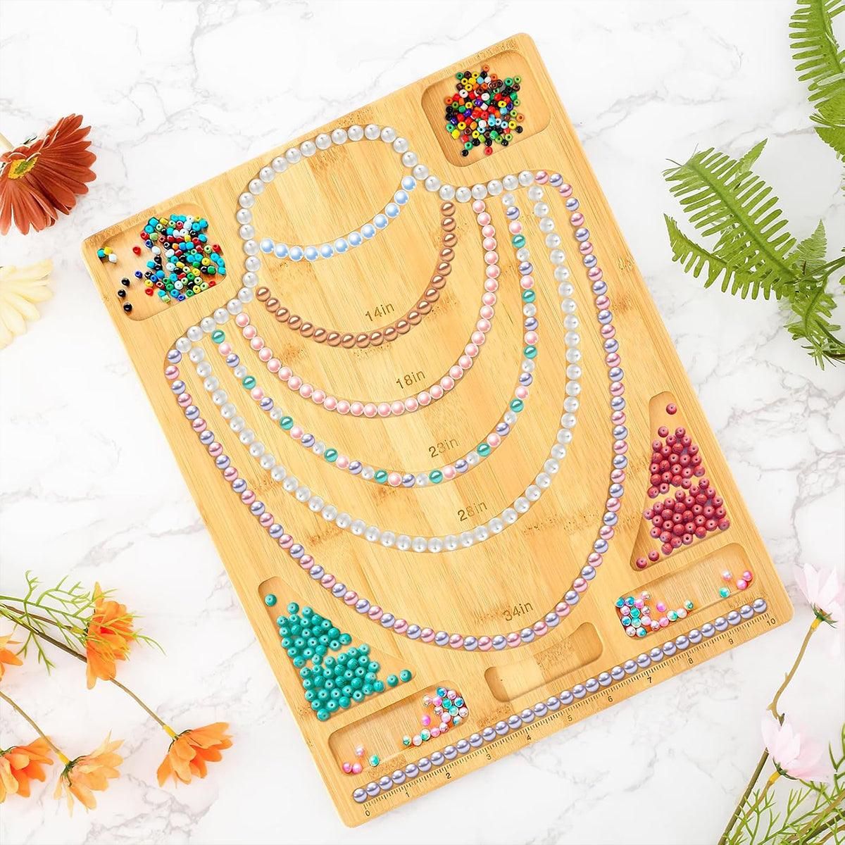 Wooden Beading Board DIY Bracelet Anklet String Design Bead Decoration Plate V528-BEAD-BOARD-830504