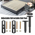 2PCS Bed Legs Adjustable Retractable Heavy Duty Bed Center Frame Support Feet V528-BED-LEG-SUPPORT-2PCS-901841