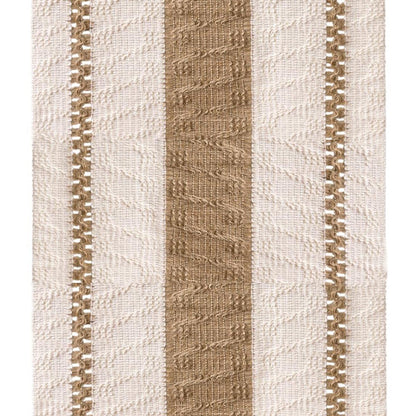 Cotton Linen Table Runner with Knot Tassel Bed End Towel Long Tablecloth Mat - Light brown V528-BED-TOWEL-ZJM-631854