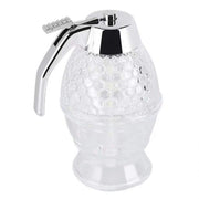 Honey Syrup Dispenser with Stand Bottom Flow Trigger Jar for Kitchen Use V528-BEEKITCHENPOT-851308