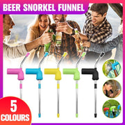 Beer Snorkel Funnel Bong Bucks Hens House Party Games Drinking - Green V528-BEER-SNORKEL-GREEN-148544