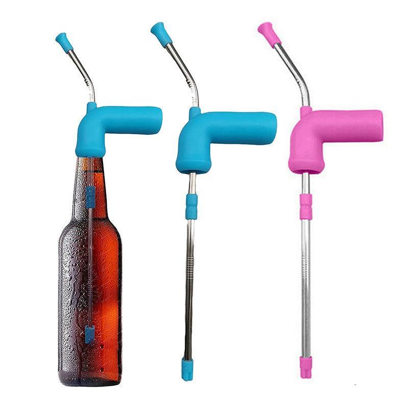 Beer Snorkel Funnel Bong Bucks Hens House Party Games Drinking - Green V528-BEER-SNORKEL-GREEN-148544