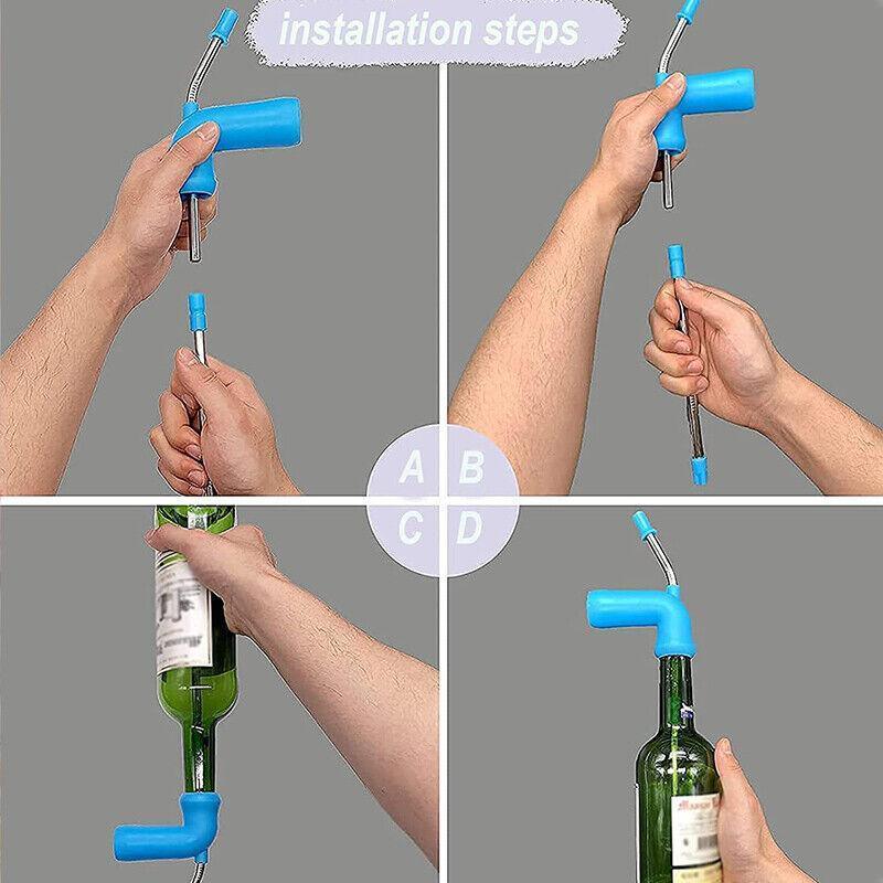 Beer Snorkel Funnel Bong Bucks Hens House Party Games Drinking - Yellow V528-BEER-SNORKEL-YELLOW-335301