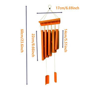 Home Bell Bamboo Hanging Decoration Wind Chime for Outdoor Garden Patio Decor V528-BELL-PENDANT-930909