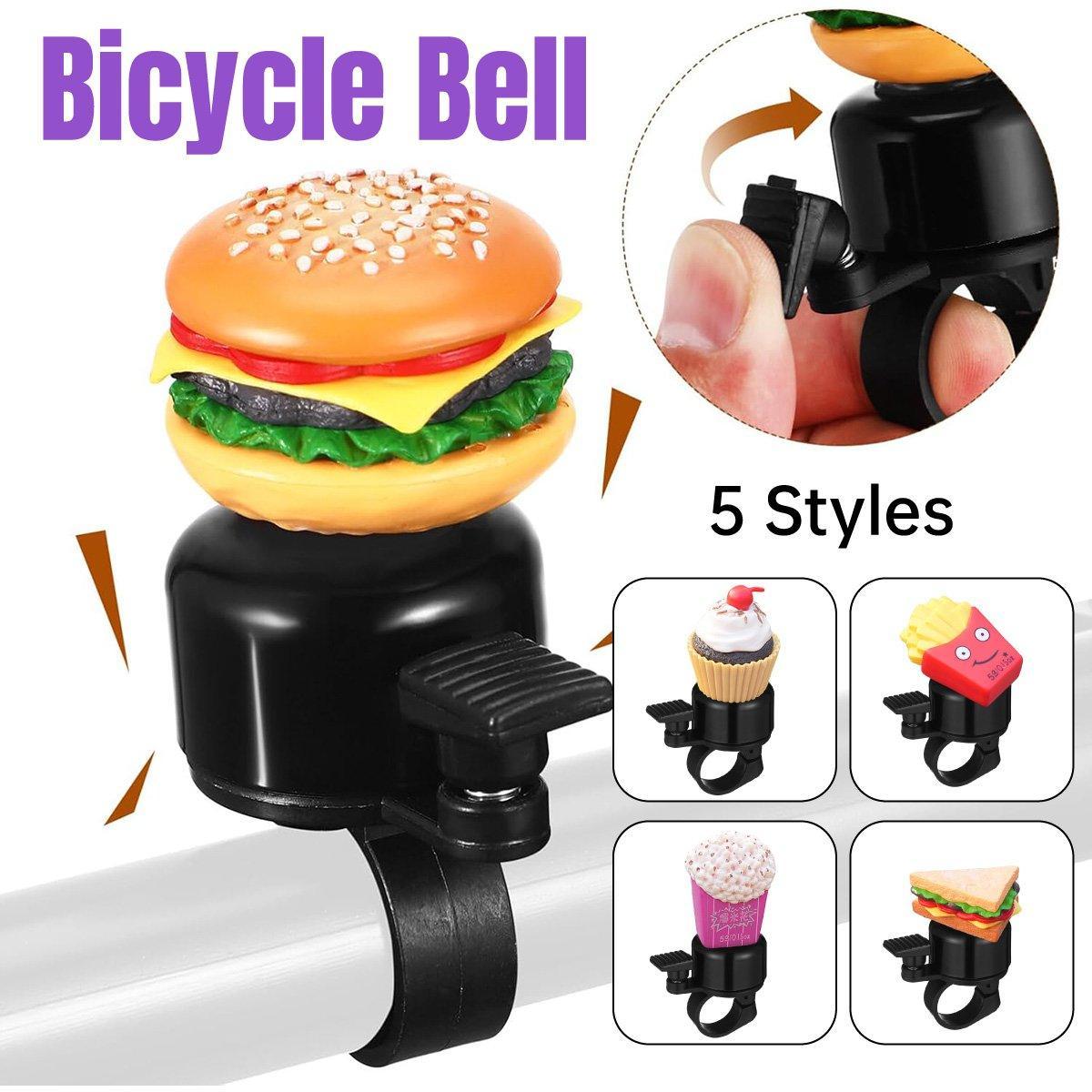 Cute Food Style Bicycle Bell Loud and Fun Handlebar Accessory - French fries V528-BELL-ST-130030