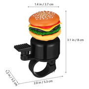Cute Food Style Bicycle Bell Loud and Fun Handlebar Accessory - French fries V528-BELL-ST-130030