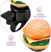 Cute Food Style Bicycle Bell Loud and Fun Handlebar Accessory - French fries V528-BELL-ST-130030