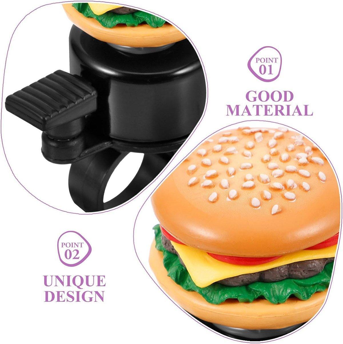 Cute Food Style Bicycle Bell Loud and Fun Handlebar Accessory - French fries V528-BELL-ST-130030