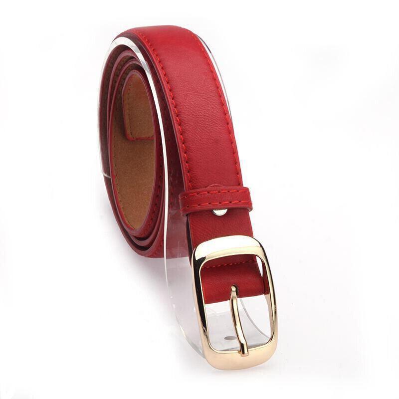 Ladies Leather Belt Classic Buckle Fashion Waist Strap for Jeans Dresses Casual - Leopard V528-BELT-LEOPARDPRINT-154895