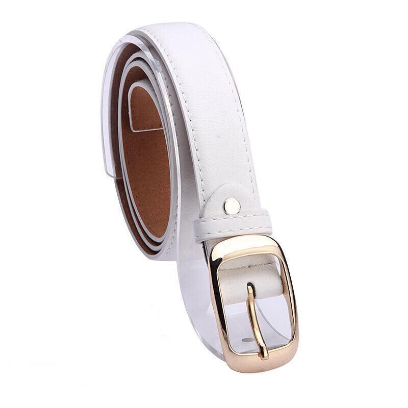 Ladies Leather Belt Classic Buckle Fashion Waist Strap for Jeans Dresses Casual - Leopard V528-BELT-LEOPARDPRINT-154895