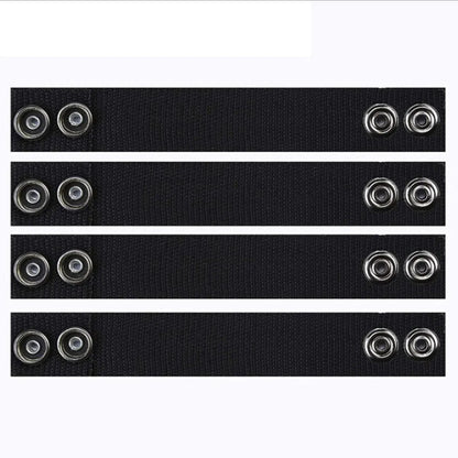 2PCS Outdoor Tactical Belt Loop Snap On Retainer Buckle Clip Holder Hiking Gear - Black V528-BELT-LOOPS-2PCS-BLACK-109976