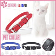 Dog Collar Pet Puppy Adjustable Neck Strap Pu Leather S - Blue V528-BELT-S-DARKBLUE-10875