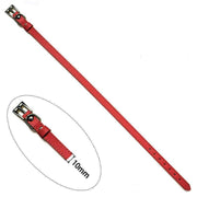 Dog Collar Pet Puppy Adjustable Neck Strap Pu Leather S - Blue V528-BELT-S-DARKBLUE-10875