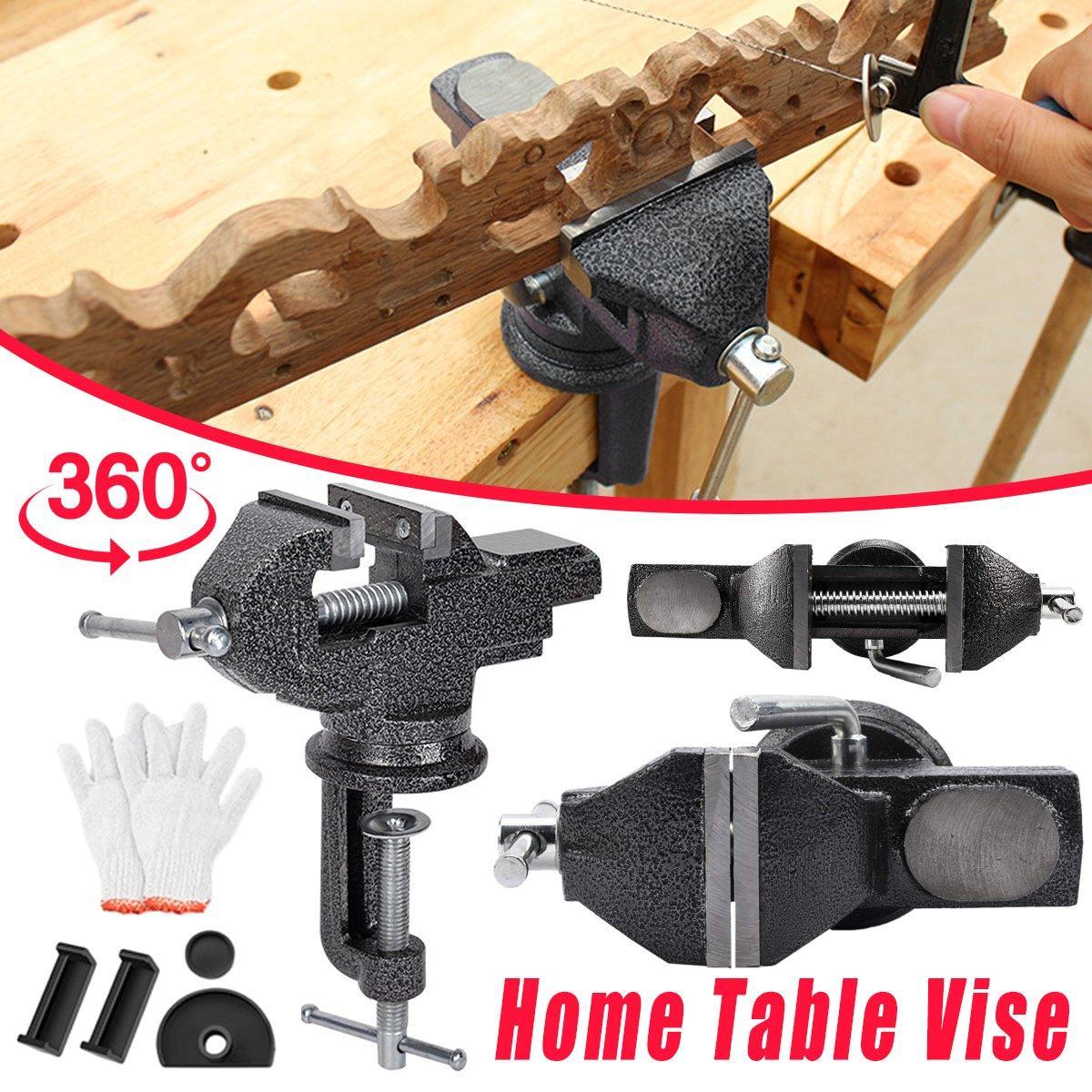 Mini Vice Clamp Table Clamp Workbench Desk Small Craft Hobby Model Maker Tool V528-BENCH-VISE-BLACK-911310